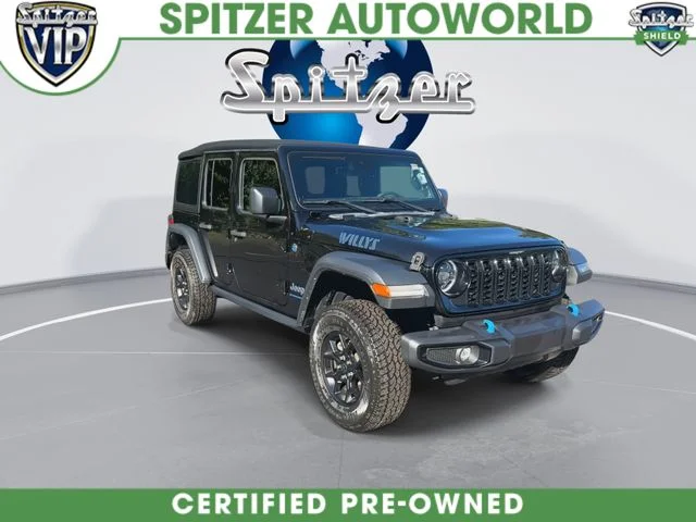 Used 2024 Black Jeep Willys 4xe image 5
