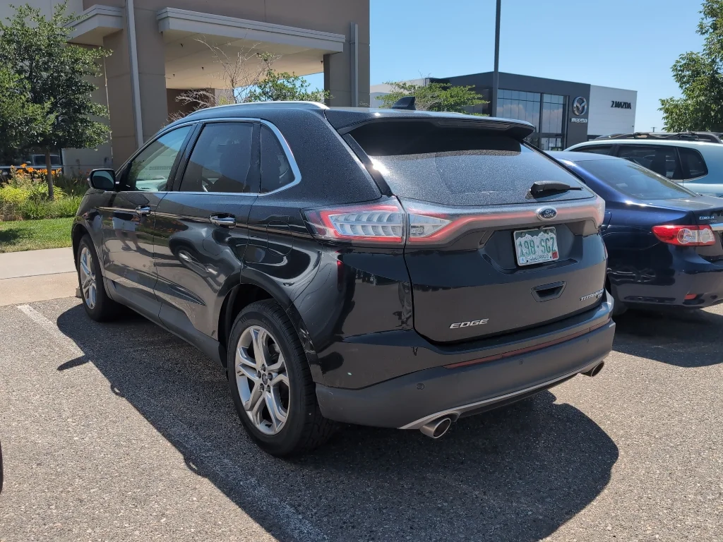Used 2016 Shadow Black Ford Titanium image 2