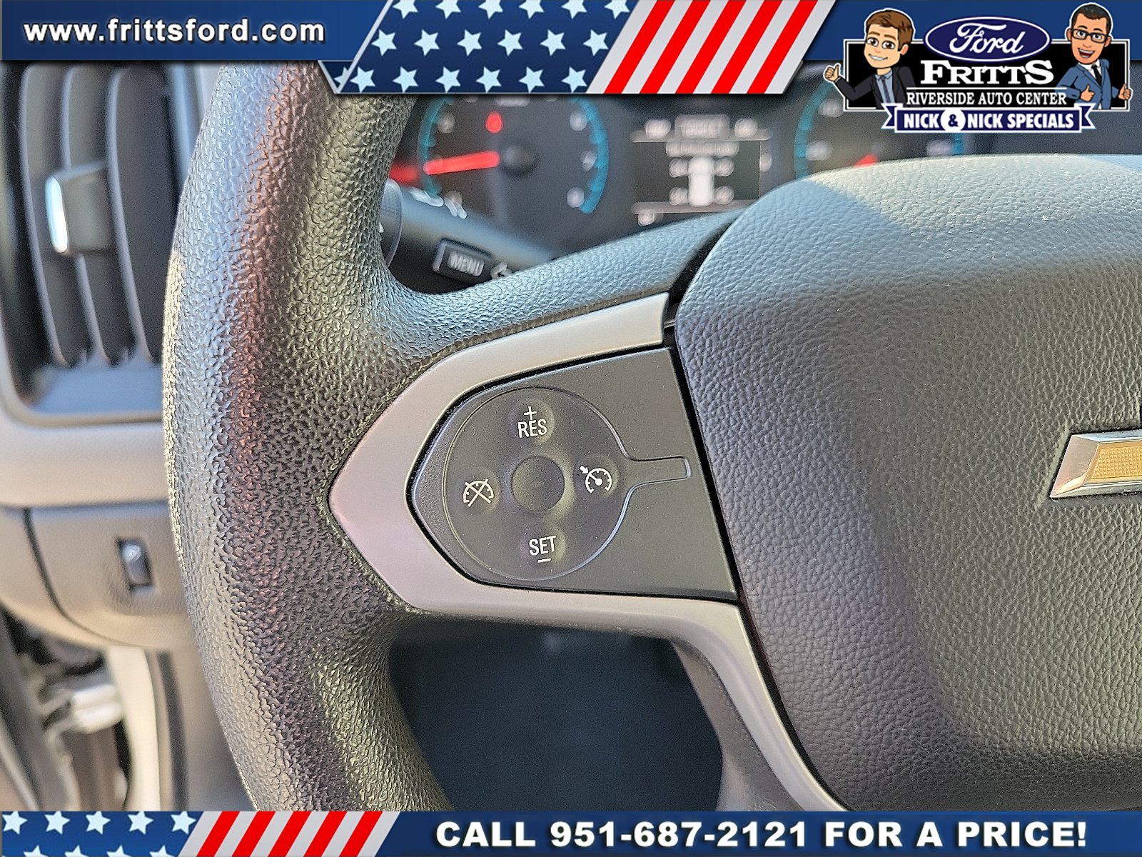 Certified Used 2017 Silver Ice Metallic Chevrolet WT image 6