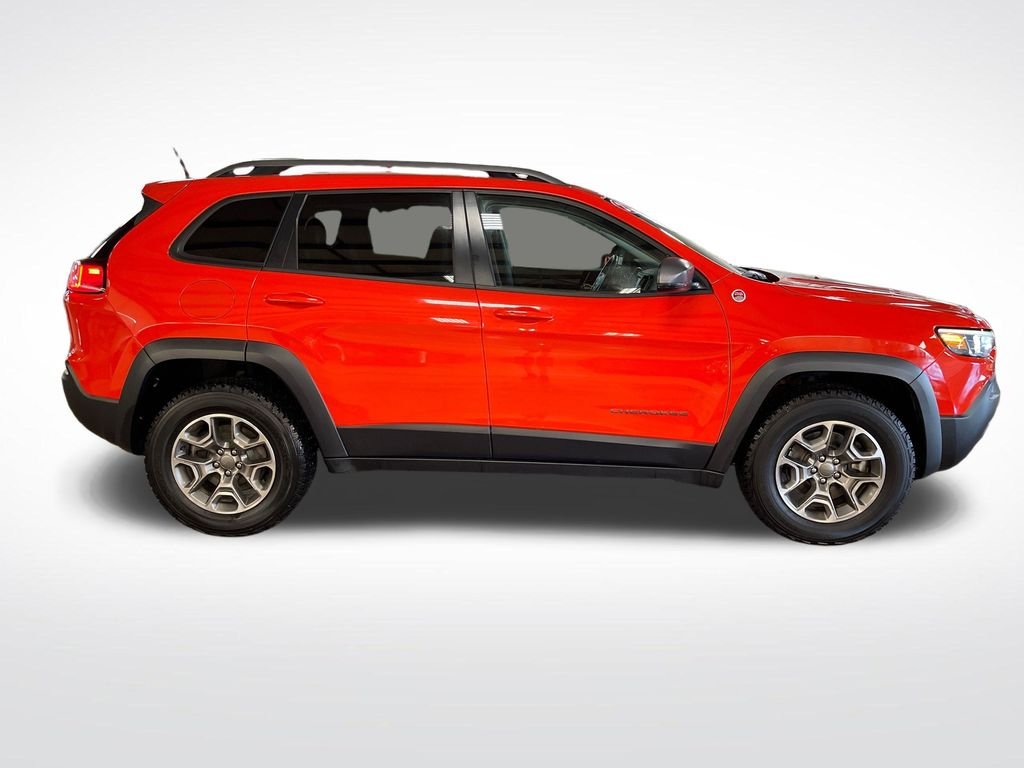 Certified Used 2021 Orange Jeep Trailhawk image 7