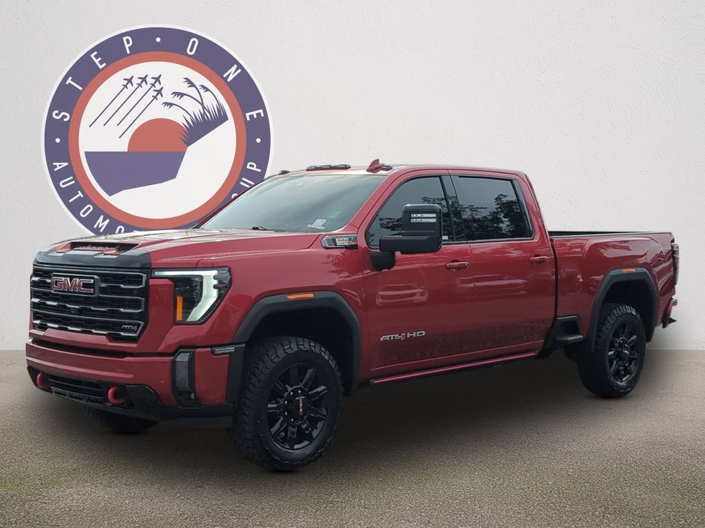 Used 2024 Red GMC AT4 image 1