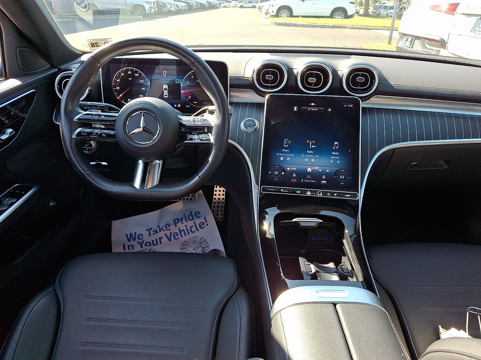 Certified Used 2023 Black   040 Mercedes-Benz C 300 image 12