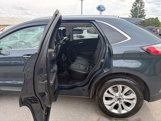 Used 2023 Blue Ford Titanium image 45