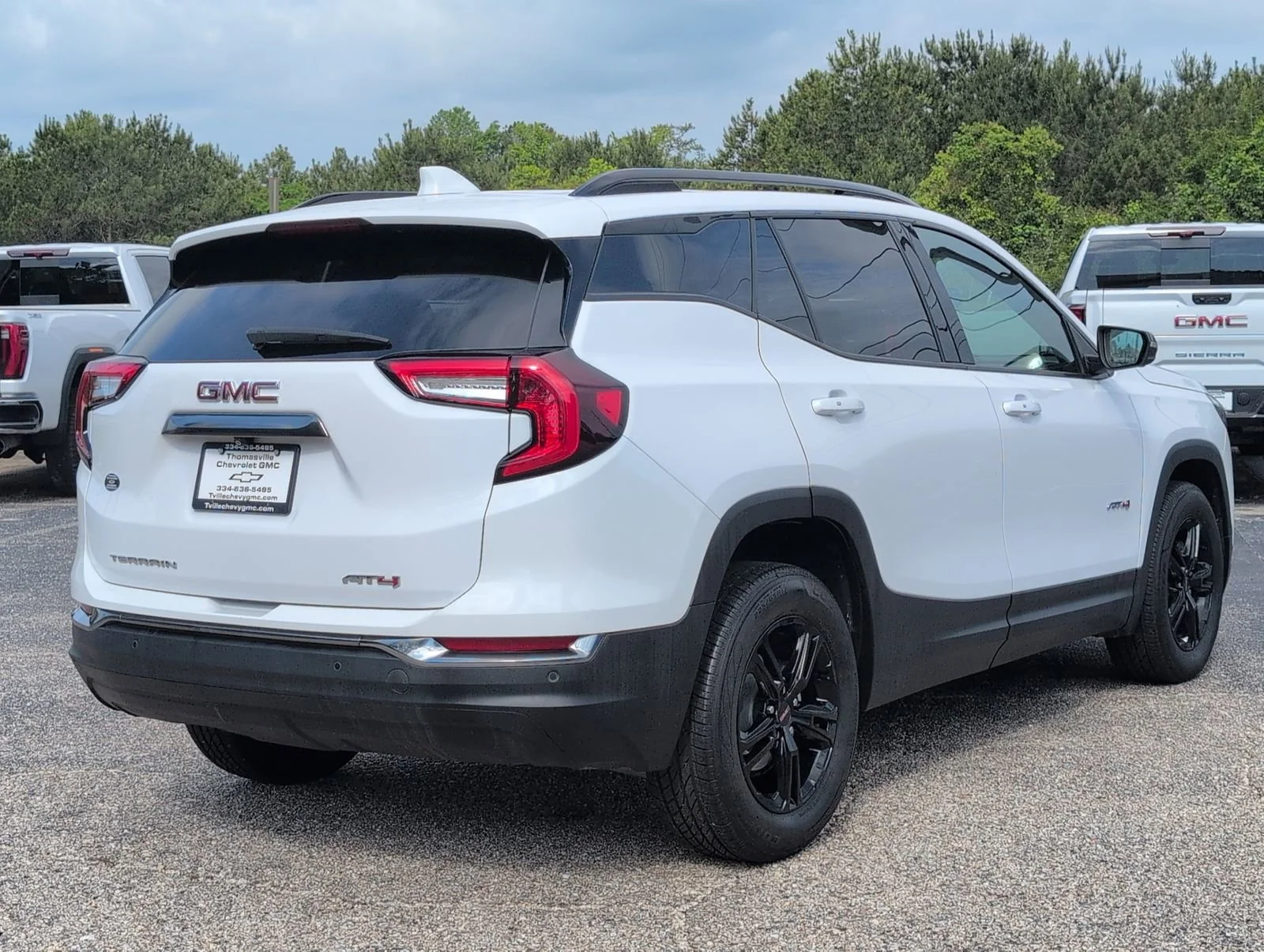 Used 2024 Summit White GMC AT4 image 6