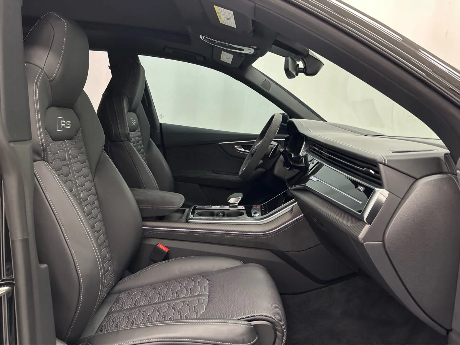 Used 2025 Mythos Black Metallic Audi performance image 18