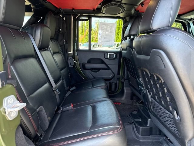Used 2021 Sarge Green Clearcoat Jeep Unlimited Rubicon image 12