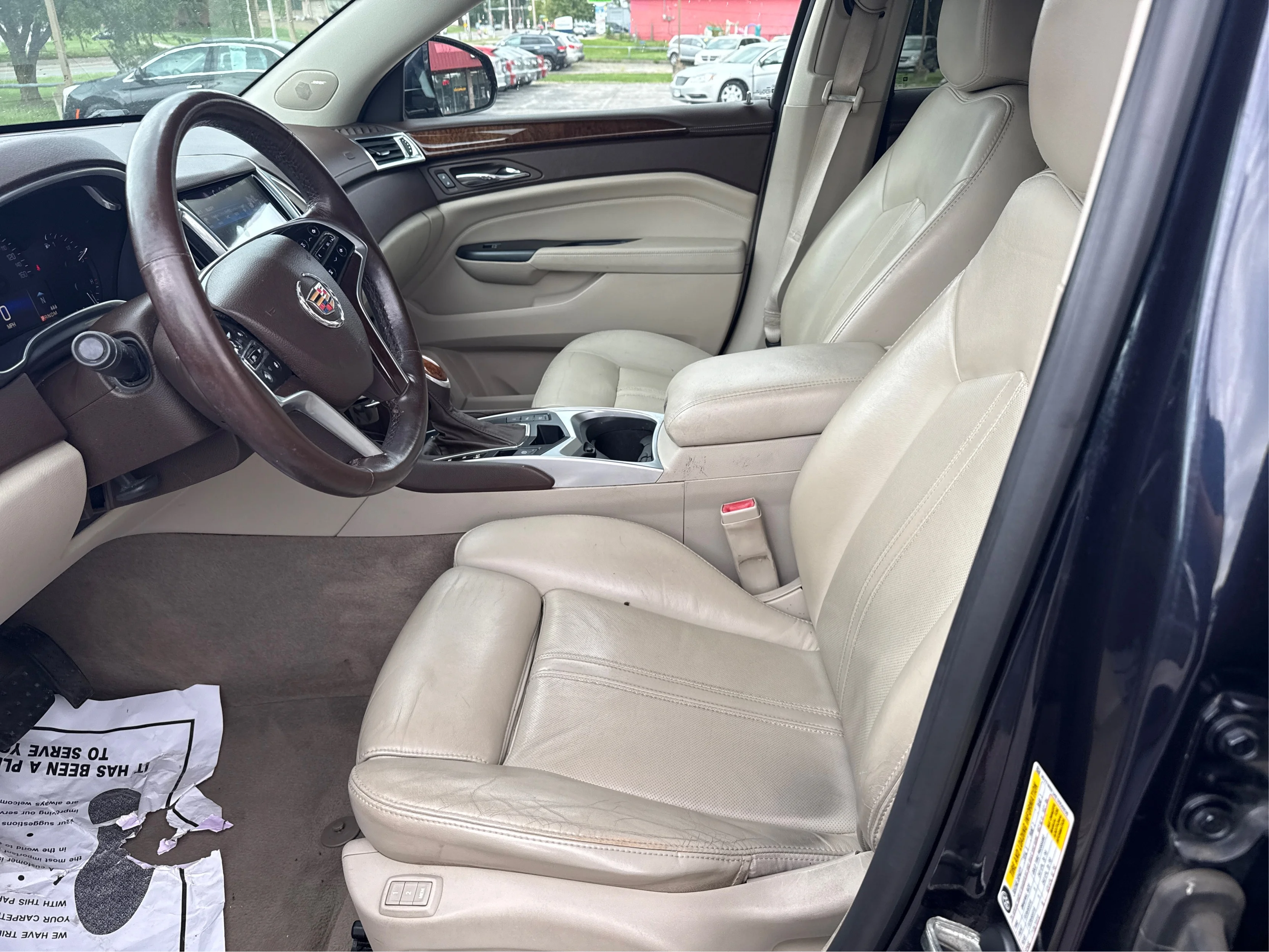 Used 2014 Blue Cadillac Luxury Collection image 9