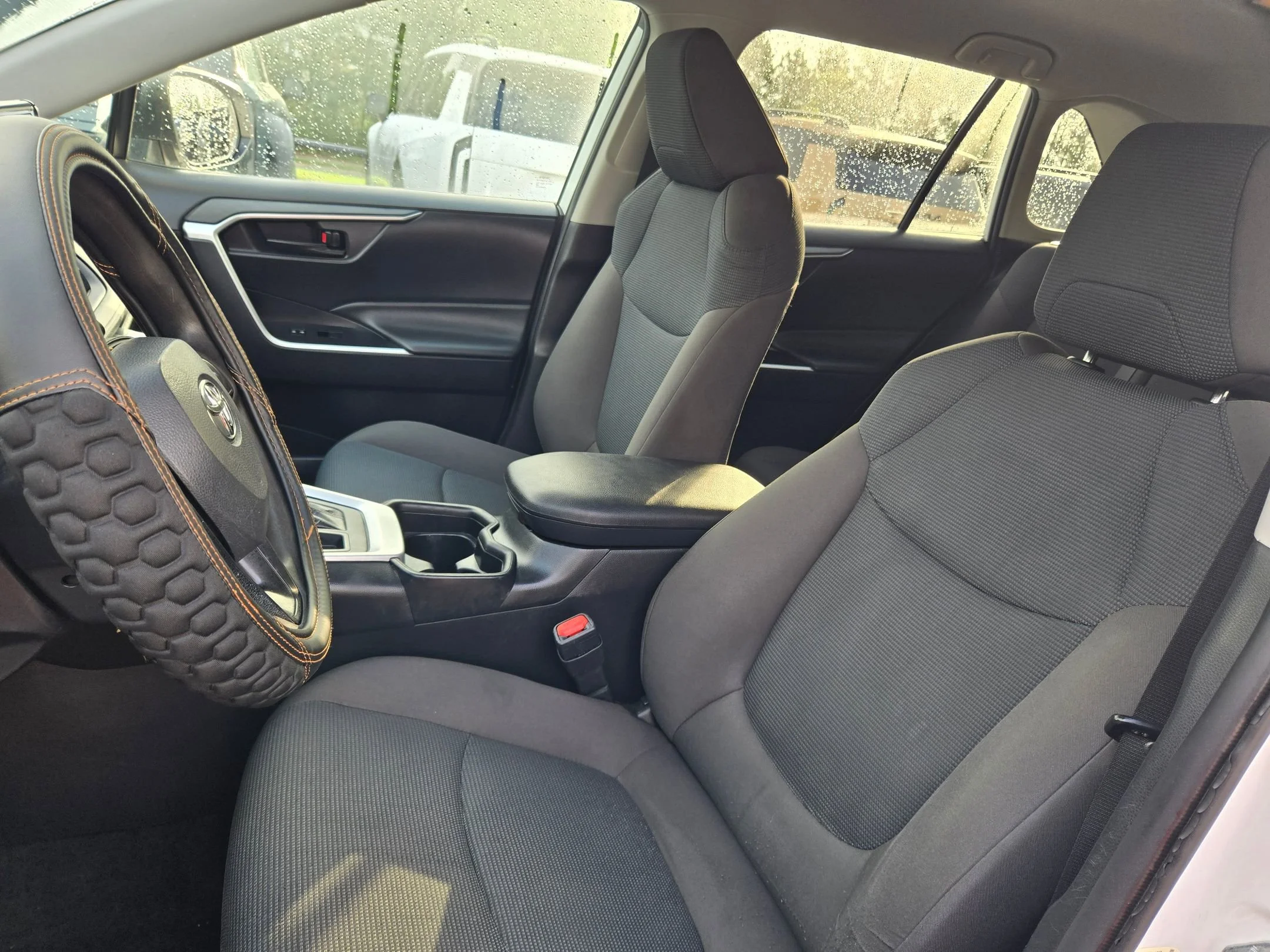Used 2021 Super White Toyota LE image 36
