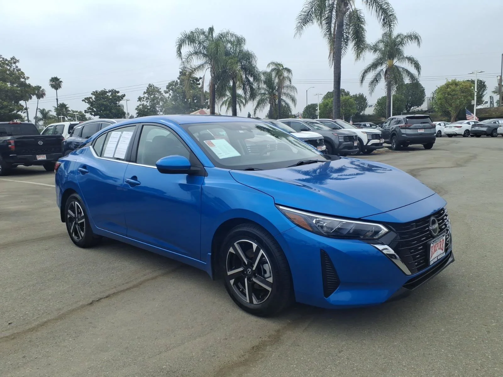 Certified Used 2024 Electric Blue Metallic Nissan SV image 7