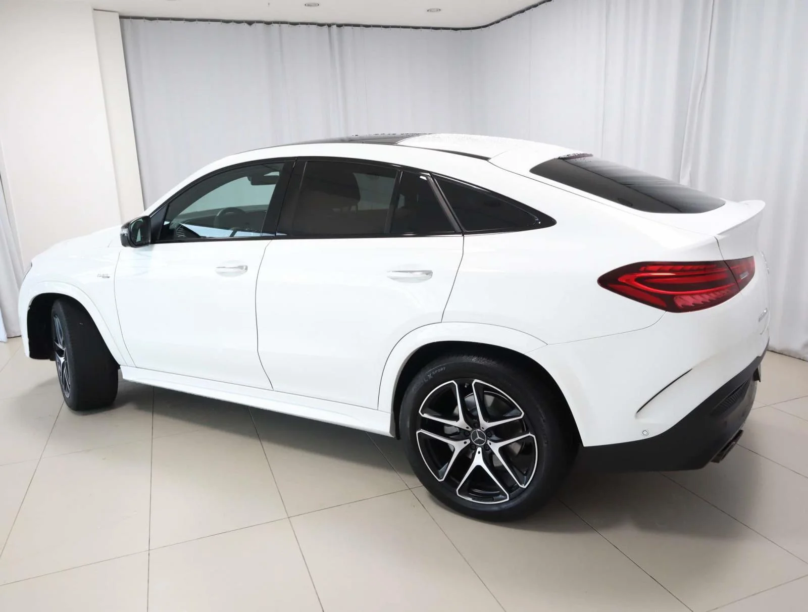 Used 2025 Polar White Mercedes-Benz AMG® GLE 53 4MATIC+ Coupe image 3
