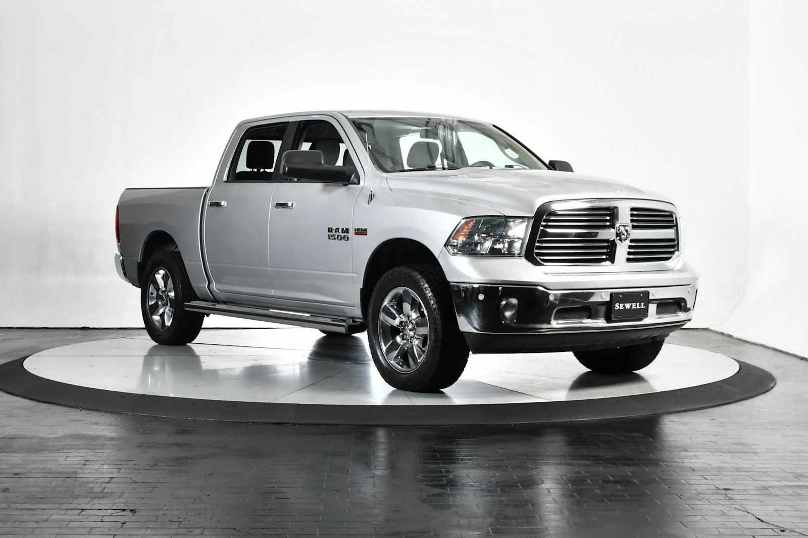 Used 2017 Bright Silver Metallic Clear Coat Ram Big Horn image 7