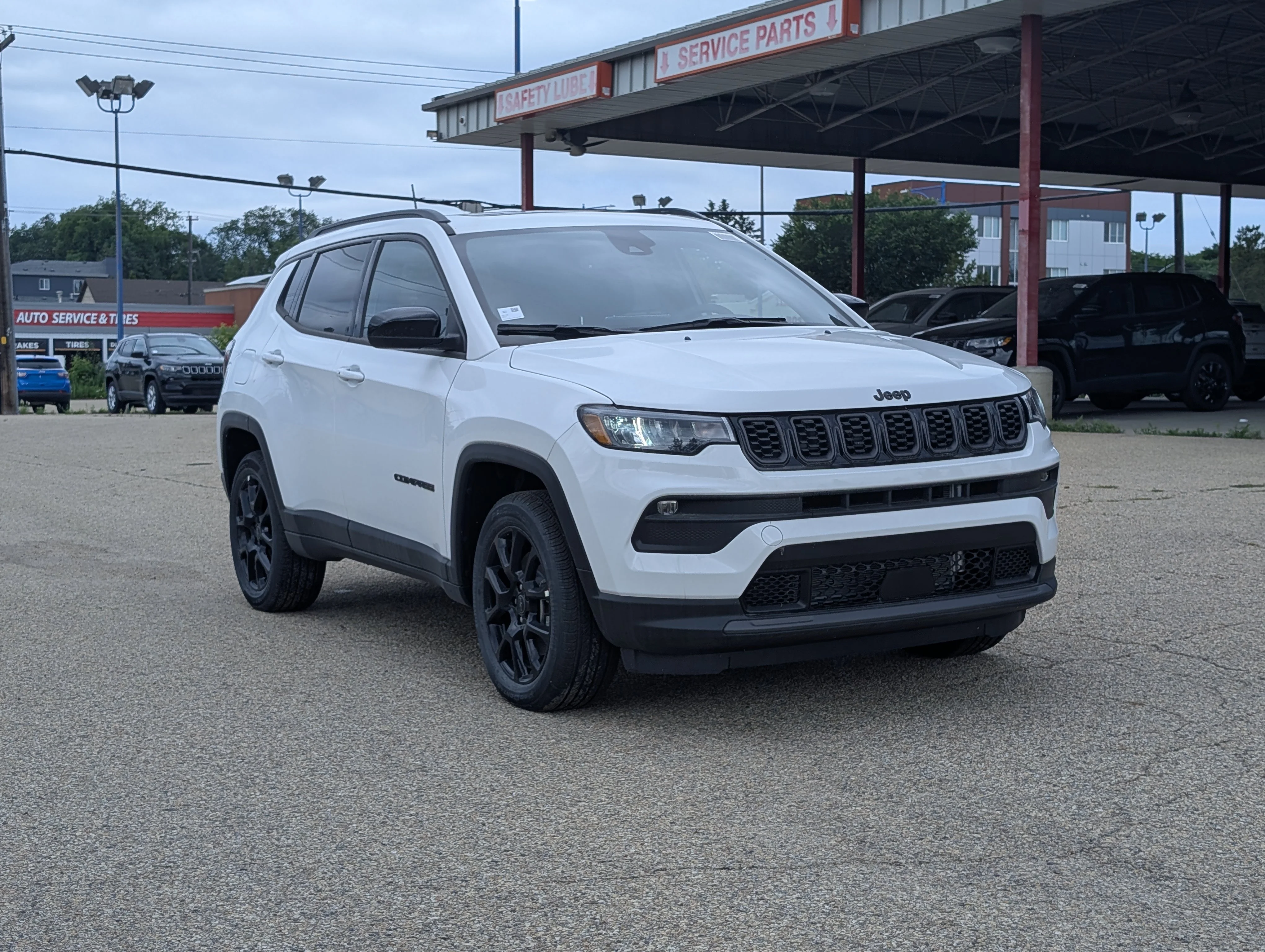 New 2026 Bright White Jeep North image 9