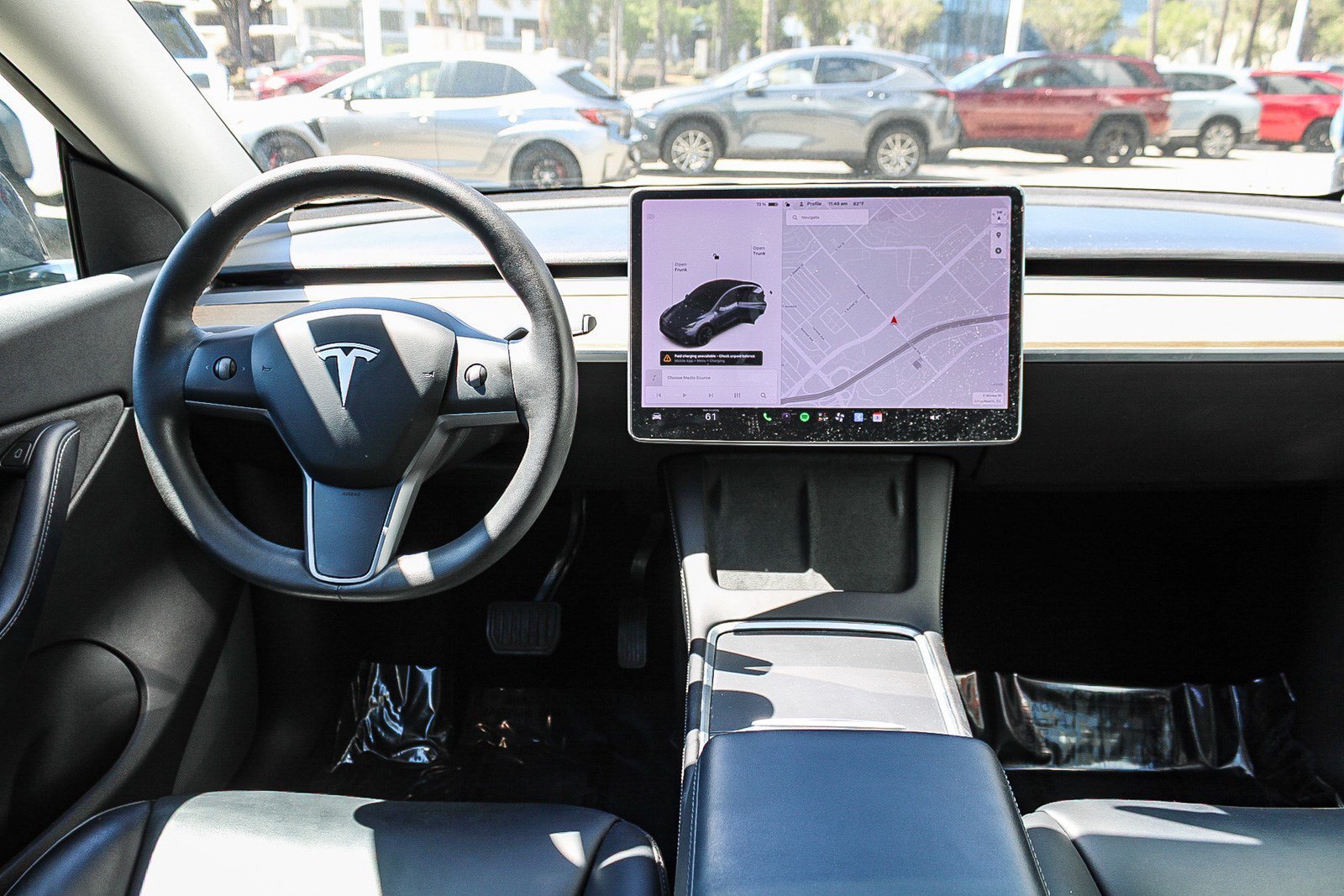 Used 2021 Midnight Silver Metallic Tesla Long Range image 13