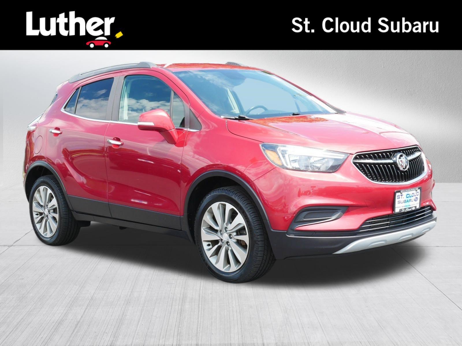 Used 2017 Winterberry Red Metallic Buick Preferred image 1