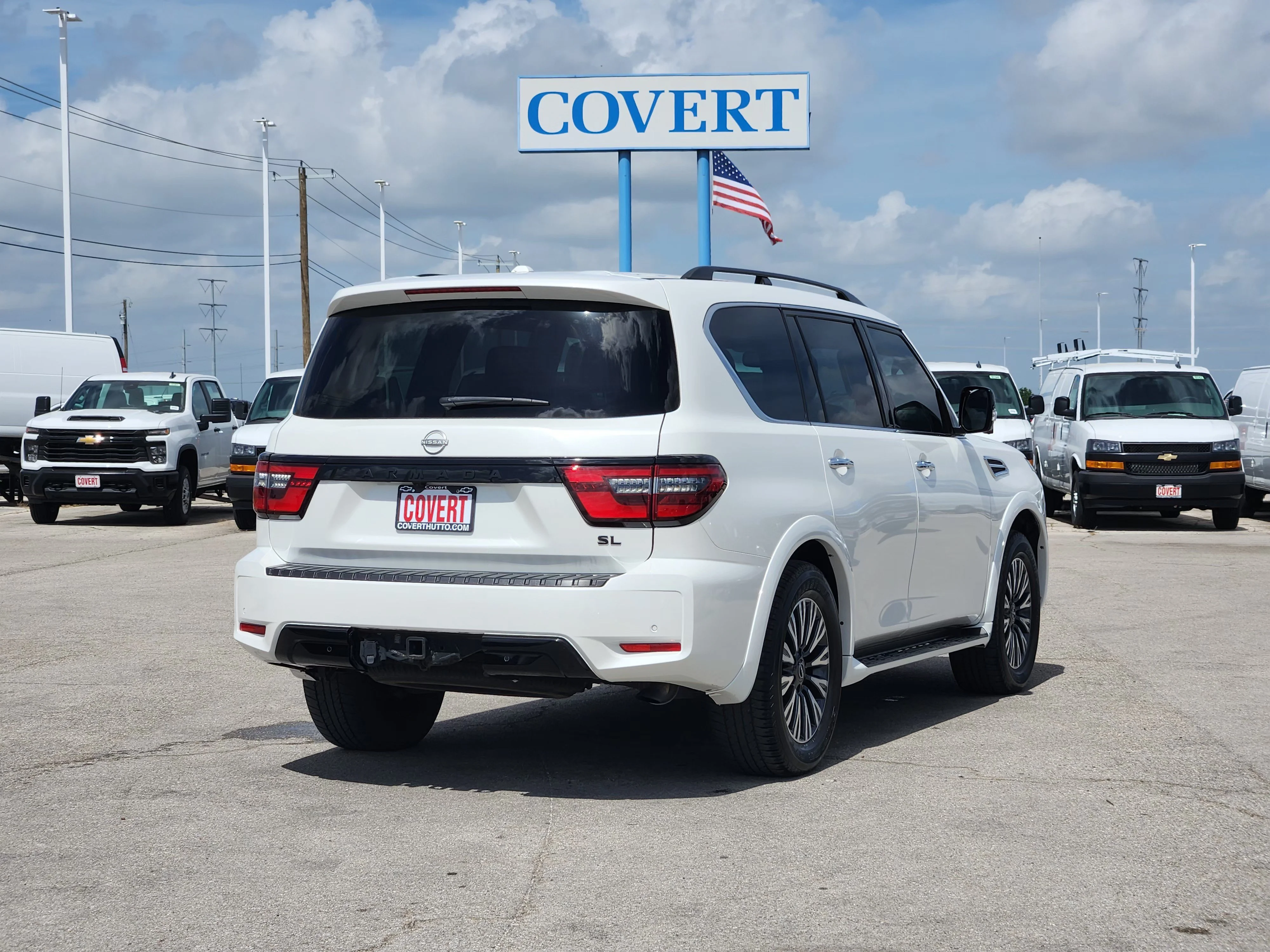 Used 2023 Aspen White Tricoat Nissan SL image 7