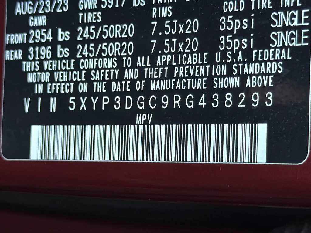 Used 2024 Red Kia EX image 34