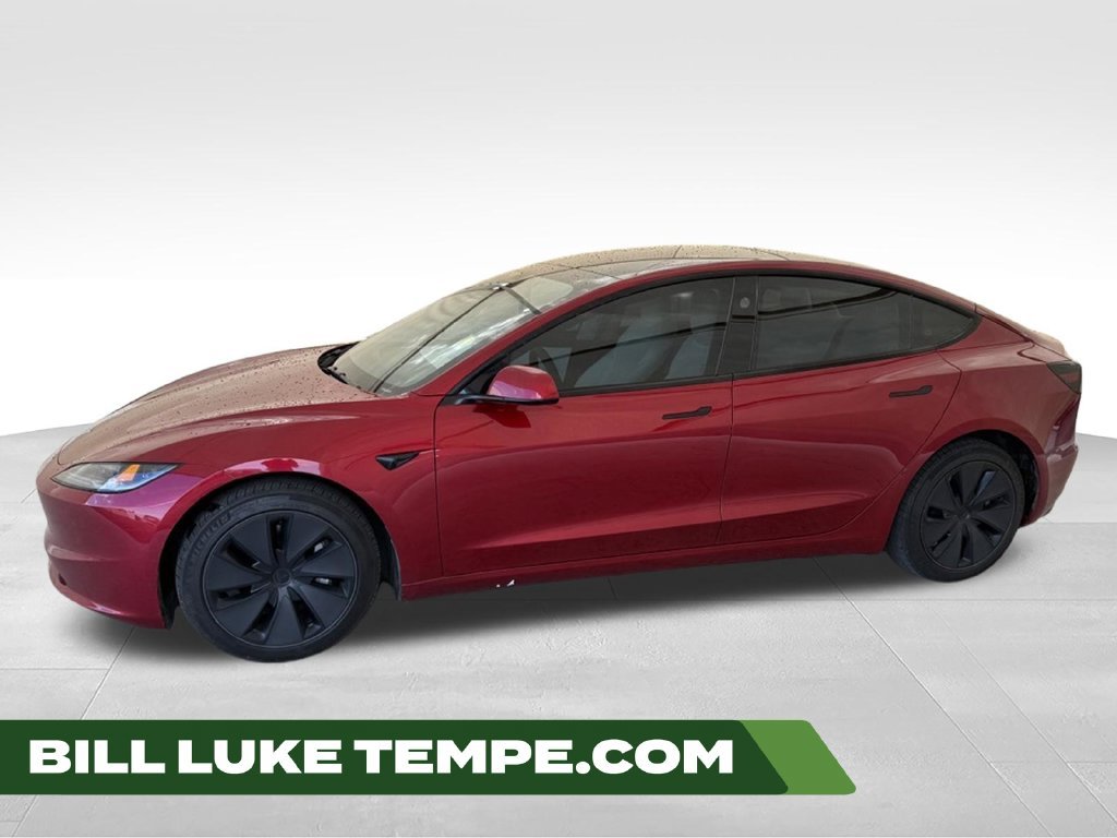 Used 2025 Ultra Red Tesla Long Range image 1