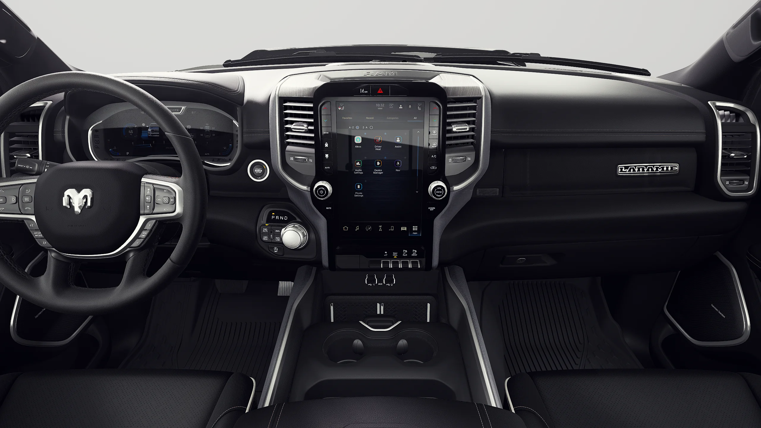 New 2027 Diamond Black Crystal Pearl-Coat Exterior Paint RAM LARAMIE image 18