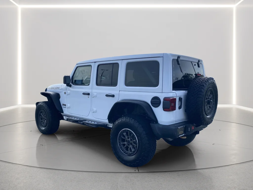 Used 2021 Bright White Clearcoat Jeep Unlimited Rubicon 392 image 4