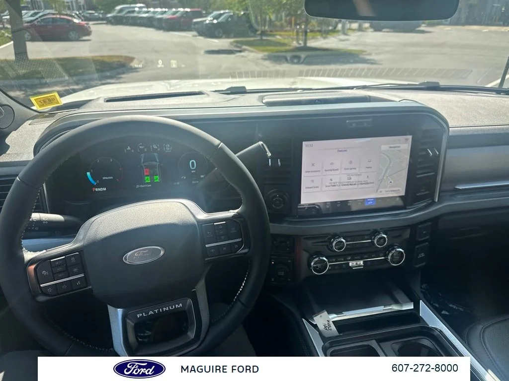 New 2026 Star White Metallic Tri-Coat Ford F-350® Platinum® image 15