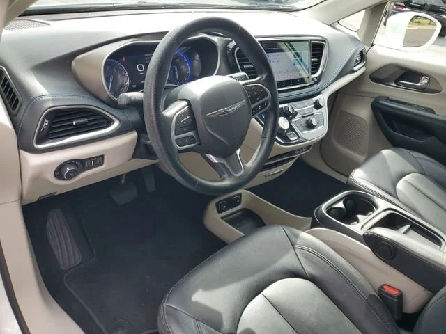 Used 2021 Bright White Cl Chrysler Touring image 6