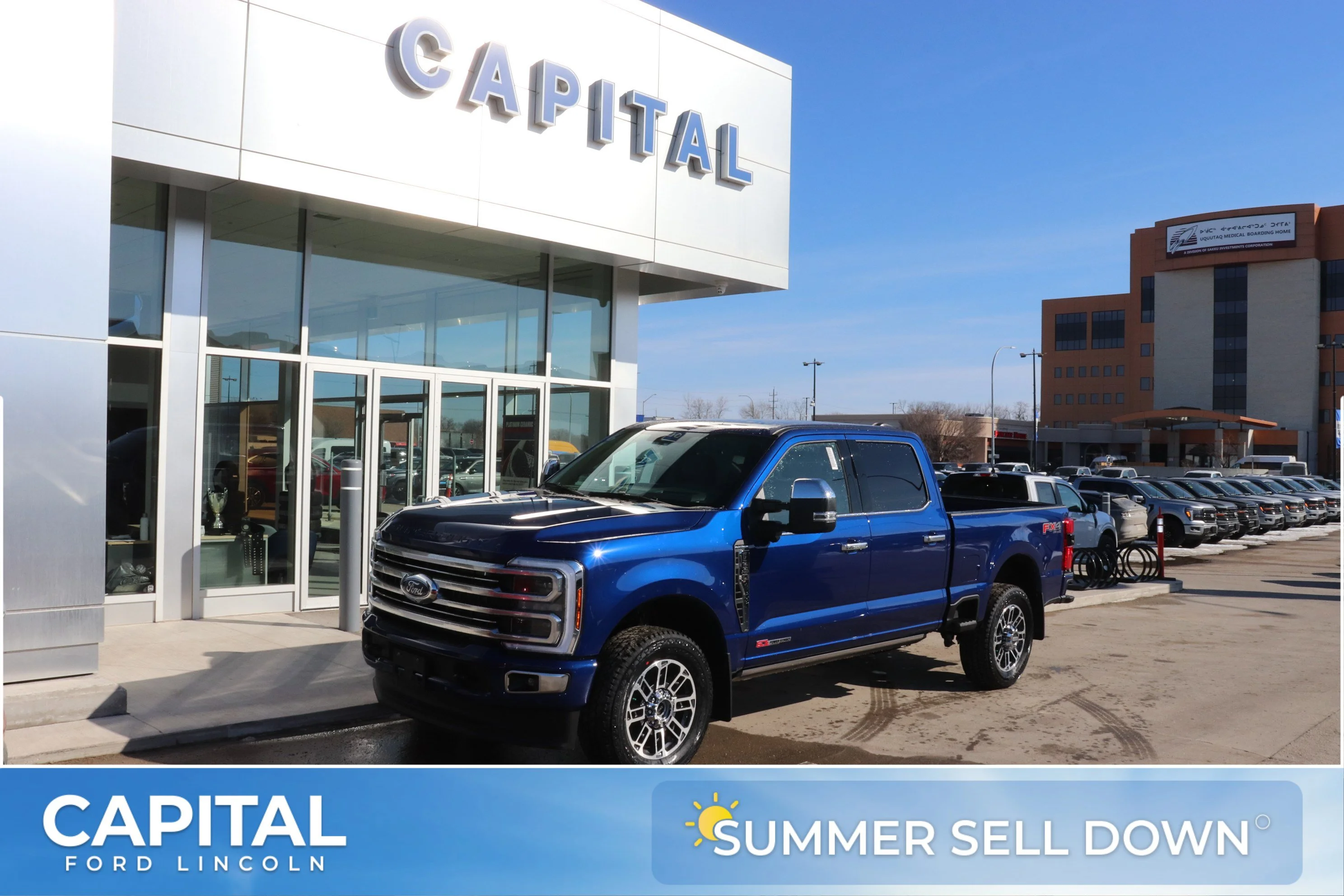 New 2026 ARGON BLUE METALLIC Ford Platinum image 1