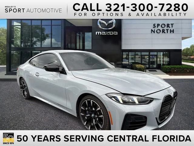 Used 2025 Gray BMW M440i image 1