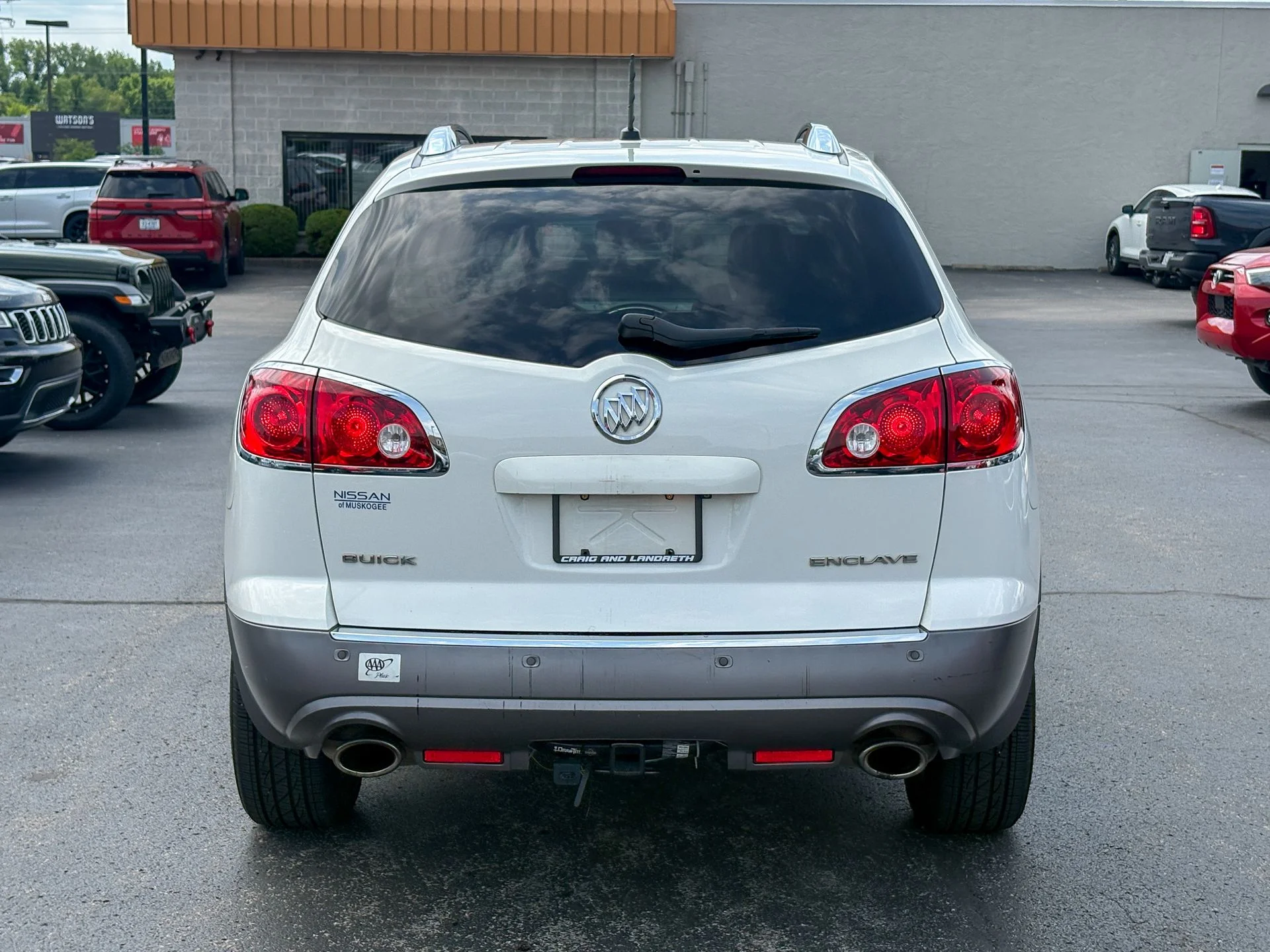 Used 2012 White Buick Leather Group image 7