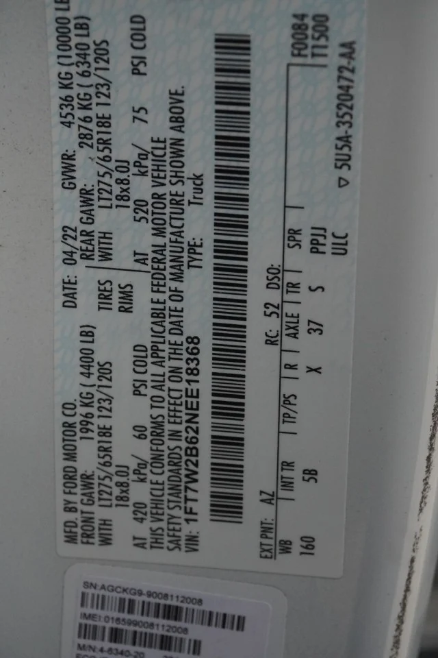 Used 2022 WHITE Ford XL image 38