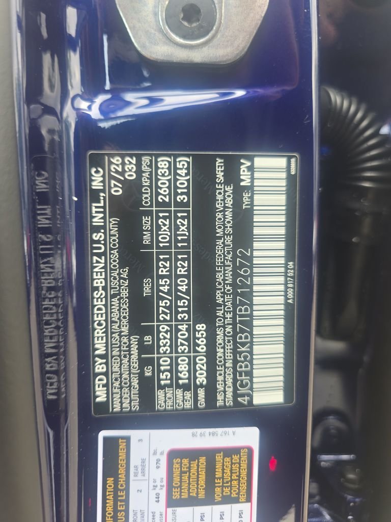 New 2026 MANUFAKTUR Mystic Blue Metallic Mercedes-Benz GLE 450 image 30