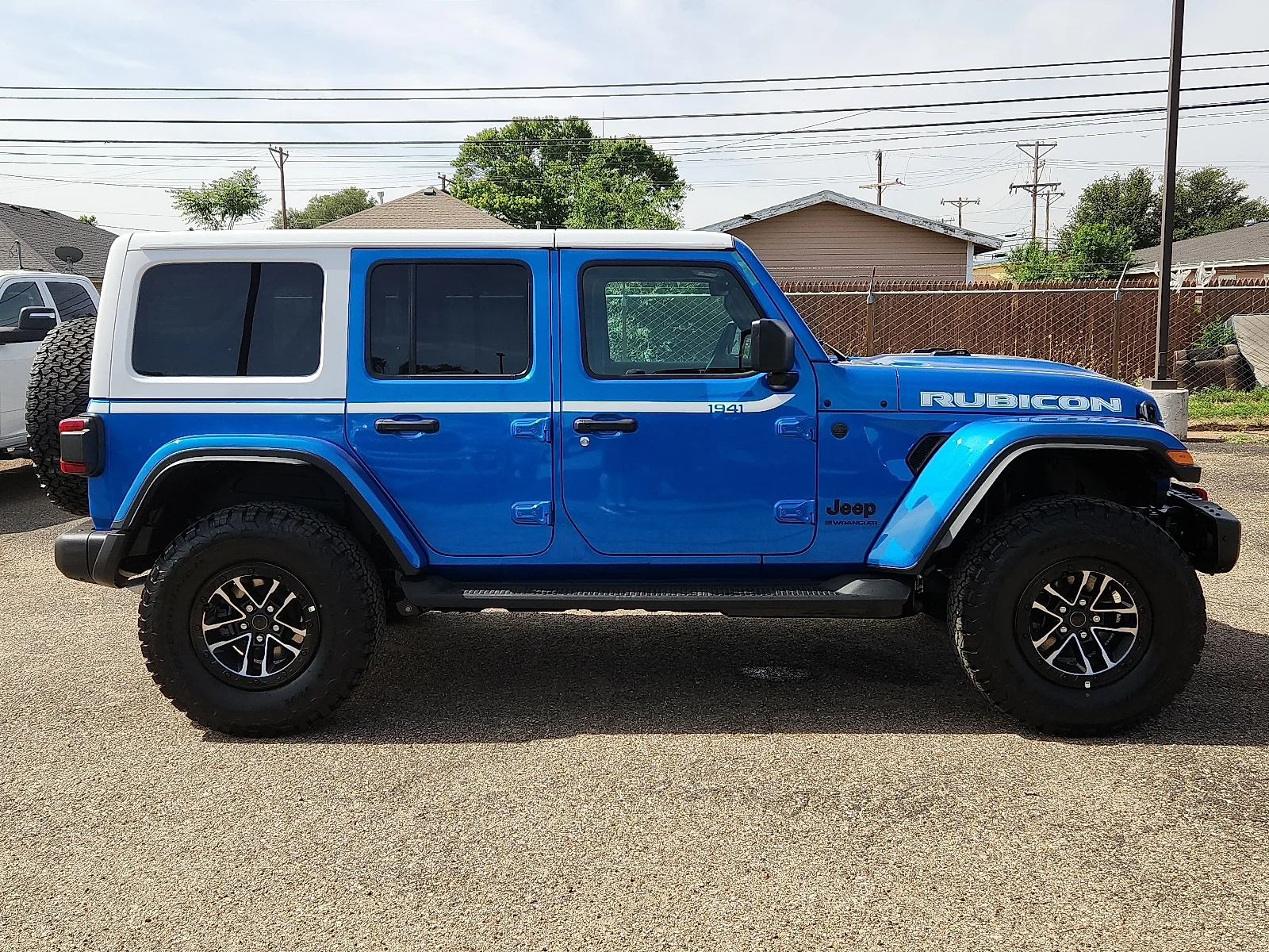 New 2026 PBJ Hydro Blue Jeep 4-DOOR RUBICON image 5