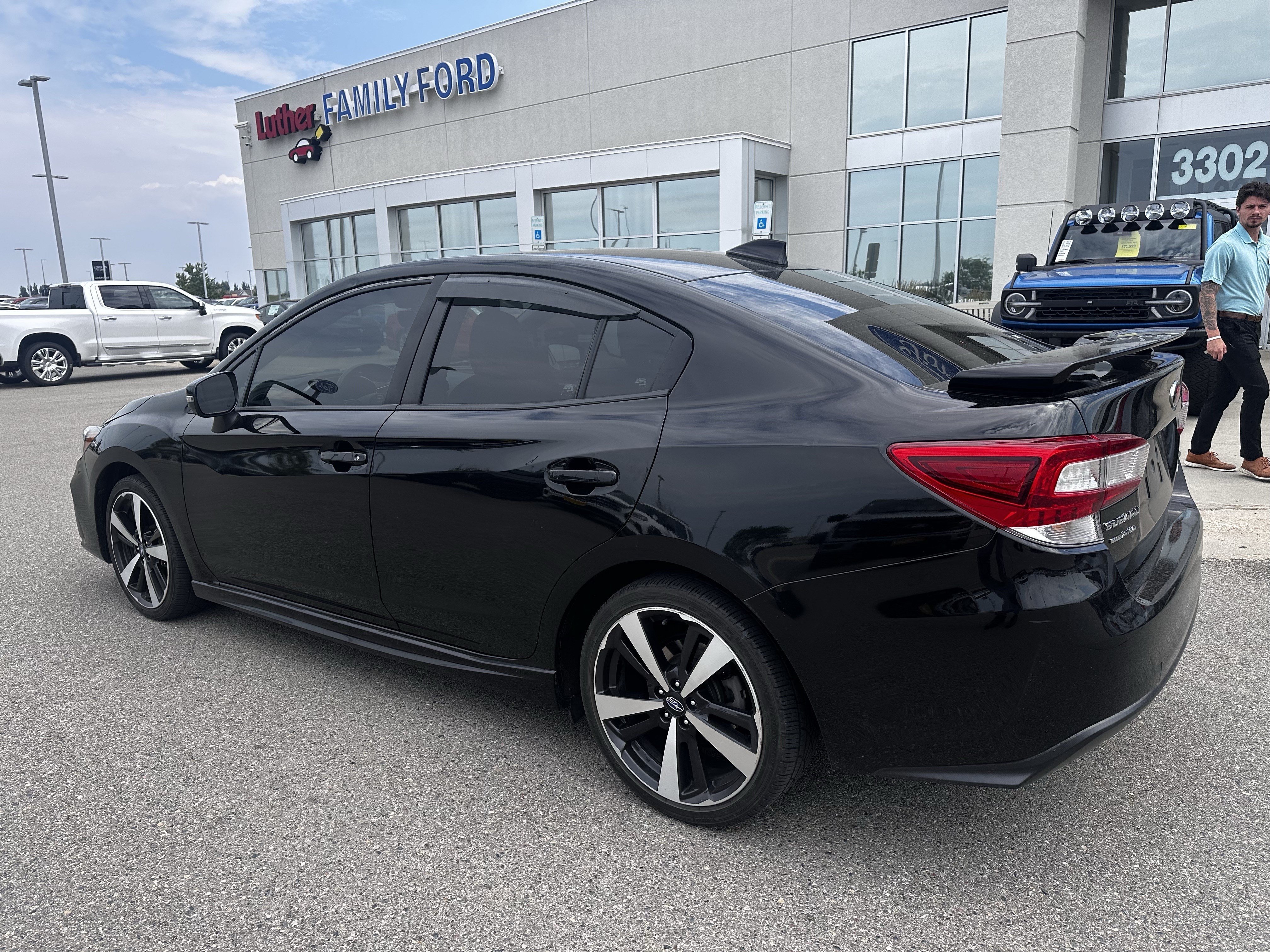Used 2019 Crystal Black Silica Subaru Sport image 3