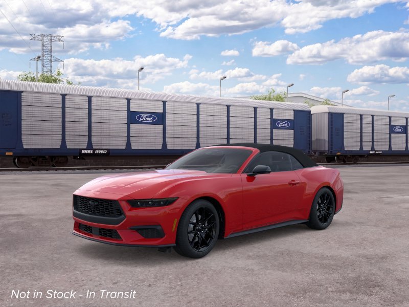 New 2026 Race Red Ford EcoBoost® Premium Convertible image 1