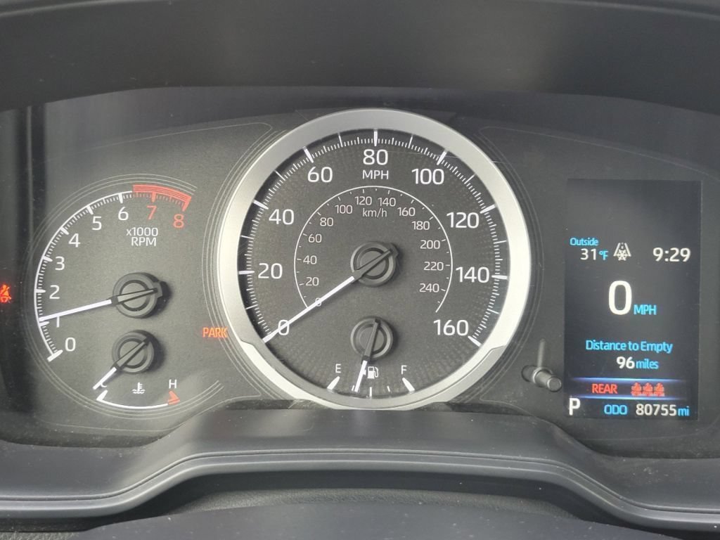Used 2020 Black Sand Pearl Toyota LE image 8