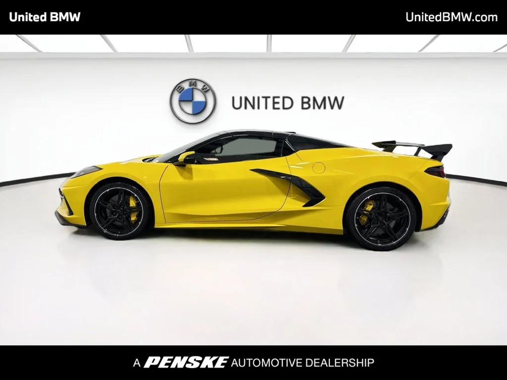Used 2025 Competition Yellow Chevrolet Stingray image 8