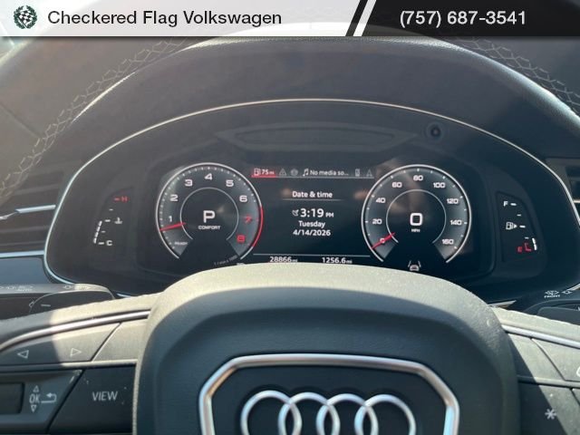 Used 2025 Satellite Silver Metallic Audi 55 Premium Plus quattro image 32