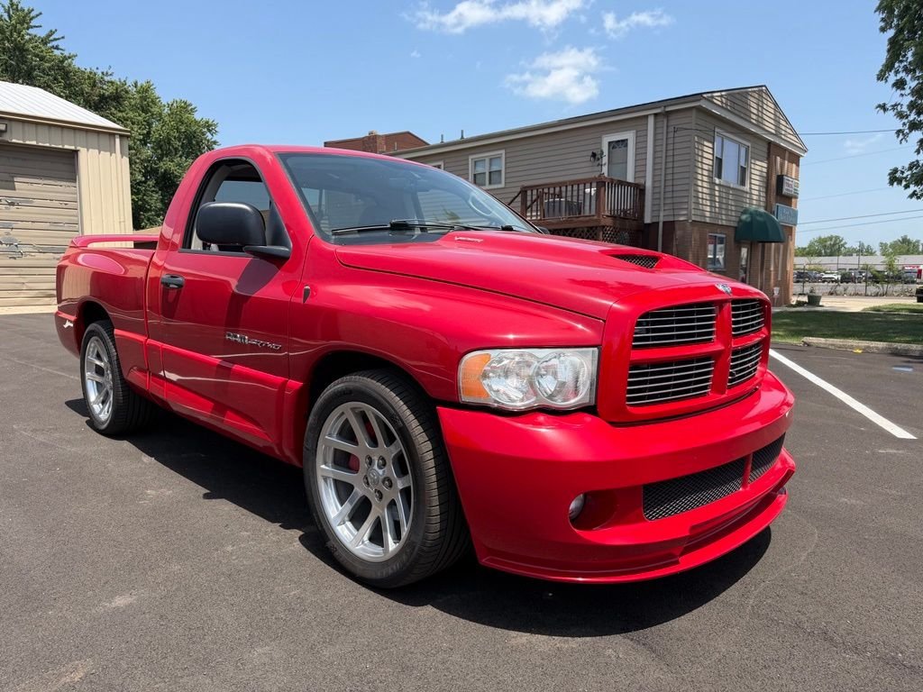 Used 2005 Flame Red Dodge SRT10 image 1