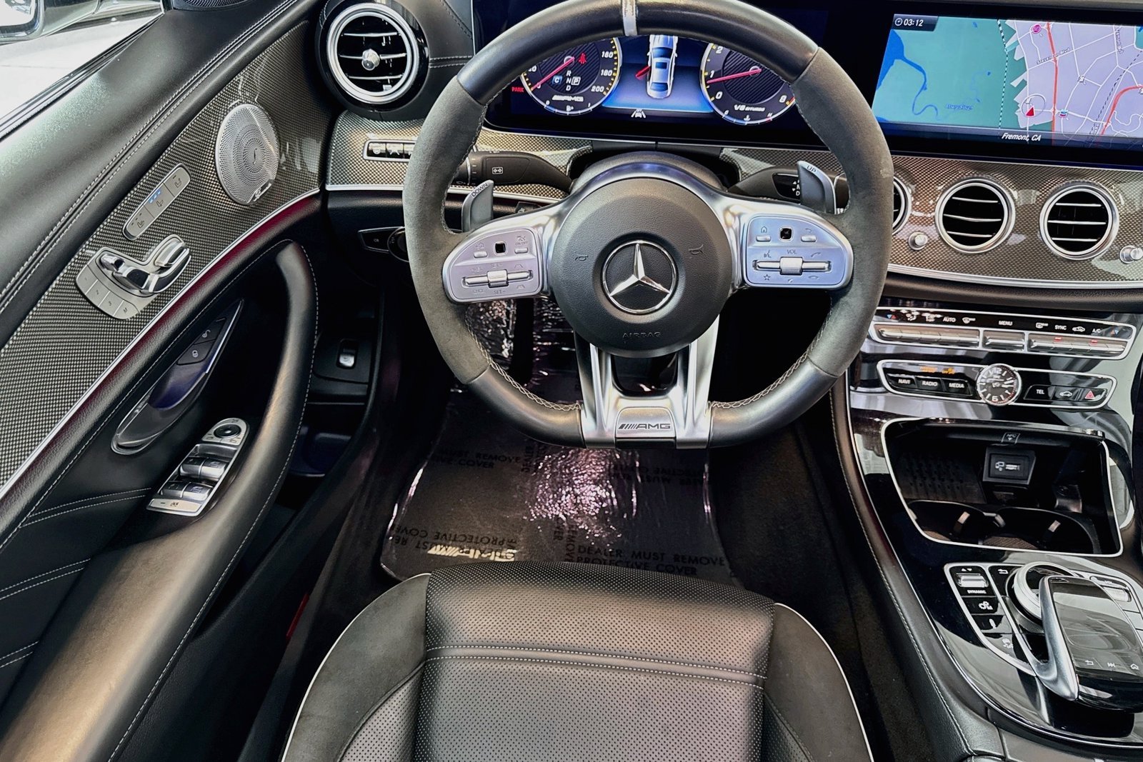 Used 2020 Designo Diamond White Metallic Mercedes-Benz AMG® E 63 S image 21