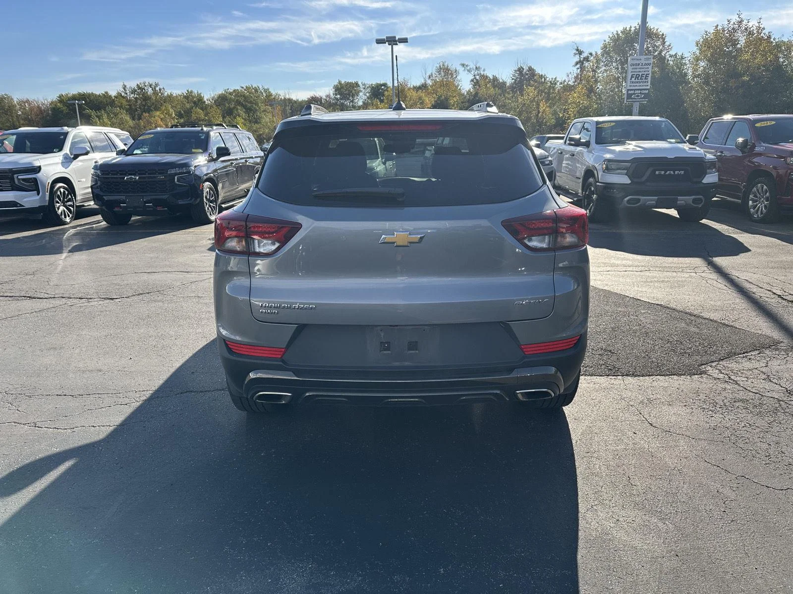 Used 2023 STERLING GRAY METALLIC Chevrolet ACTIV image 3
