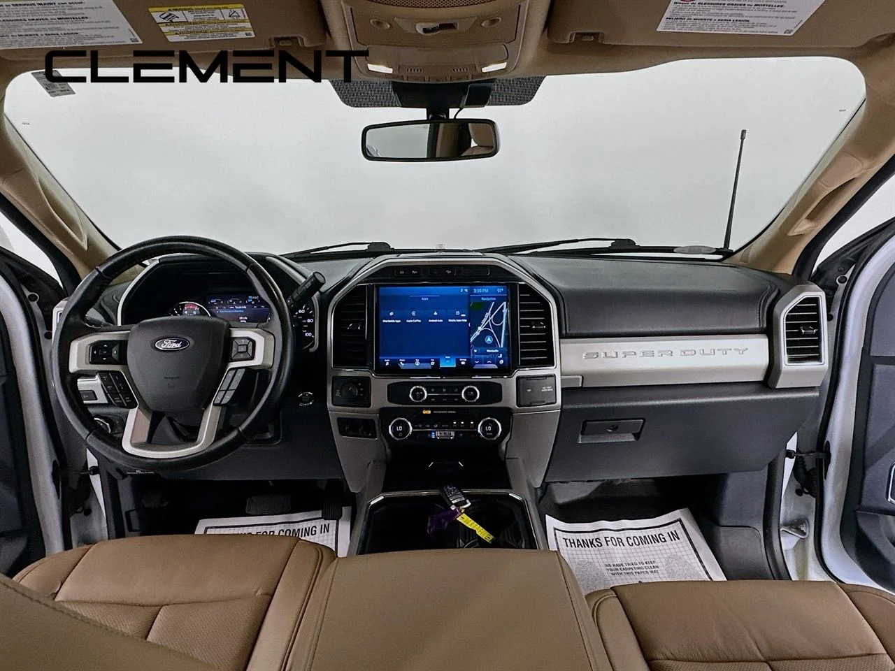 Certified Used 2022 Oxford White Ford Lariat image 12
