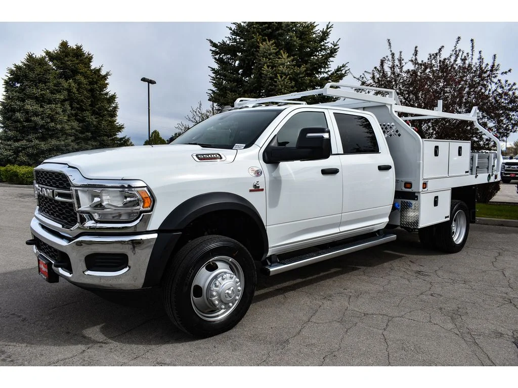 New 2024 Bright White Clearcoat Ram Tradesman image 3
