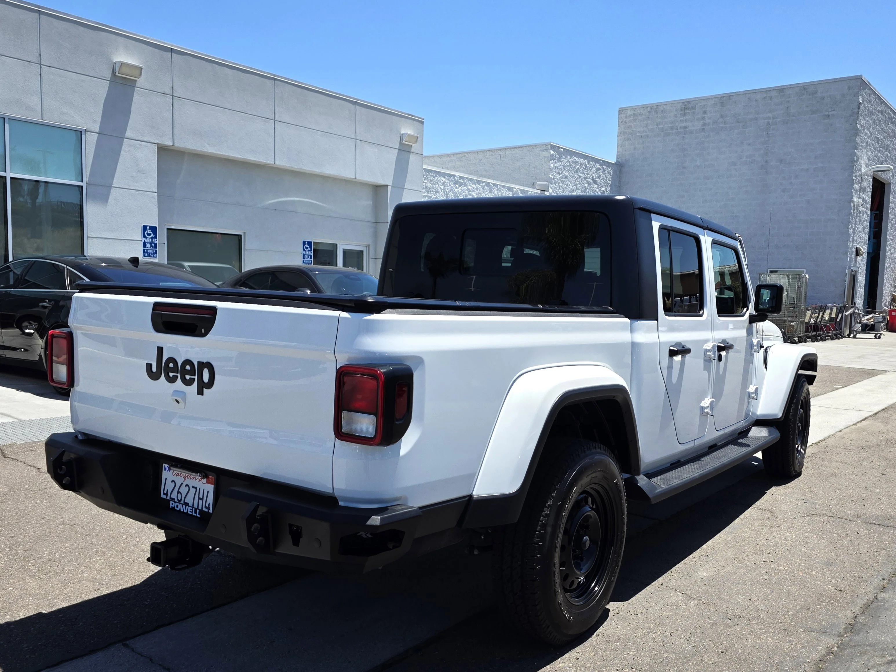 Used 2021 Bright White Clearcoat Jeep Sport image 5