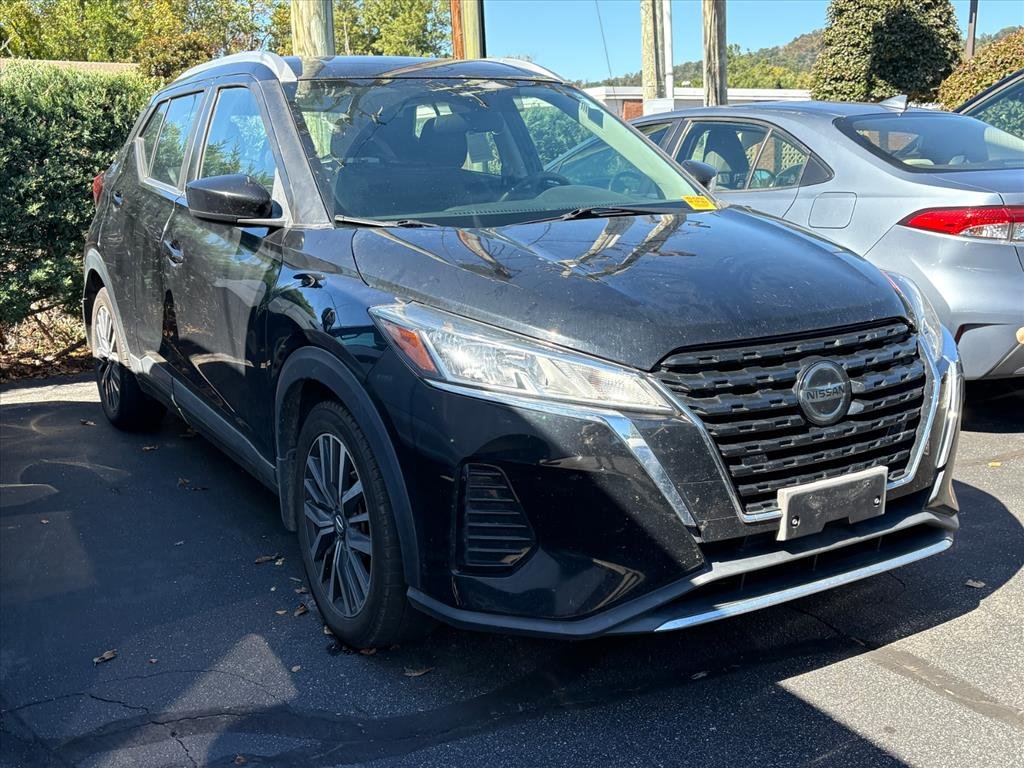 Used 2021 Super Black Nissan SV image 1