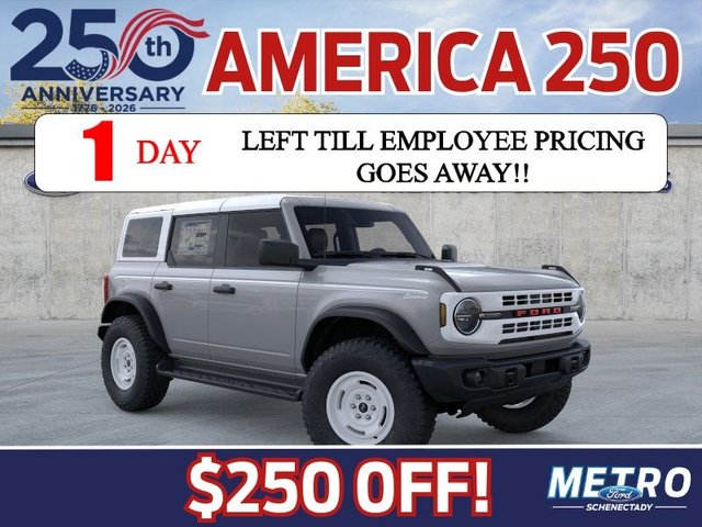 2026 Ford Bronco Heritage Edition