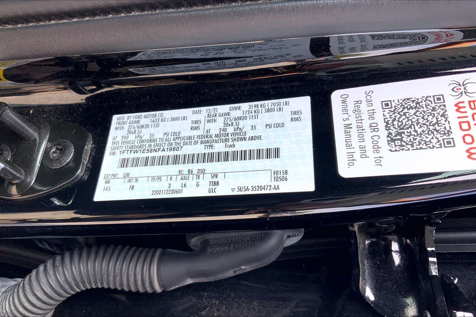 Used 2022 Agate Black Ford XLT image 29