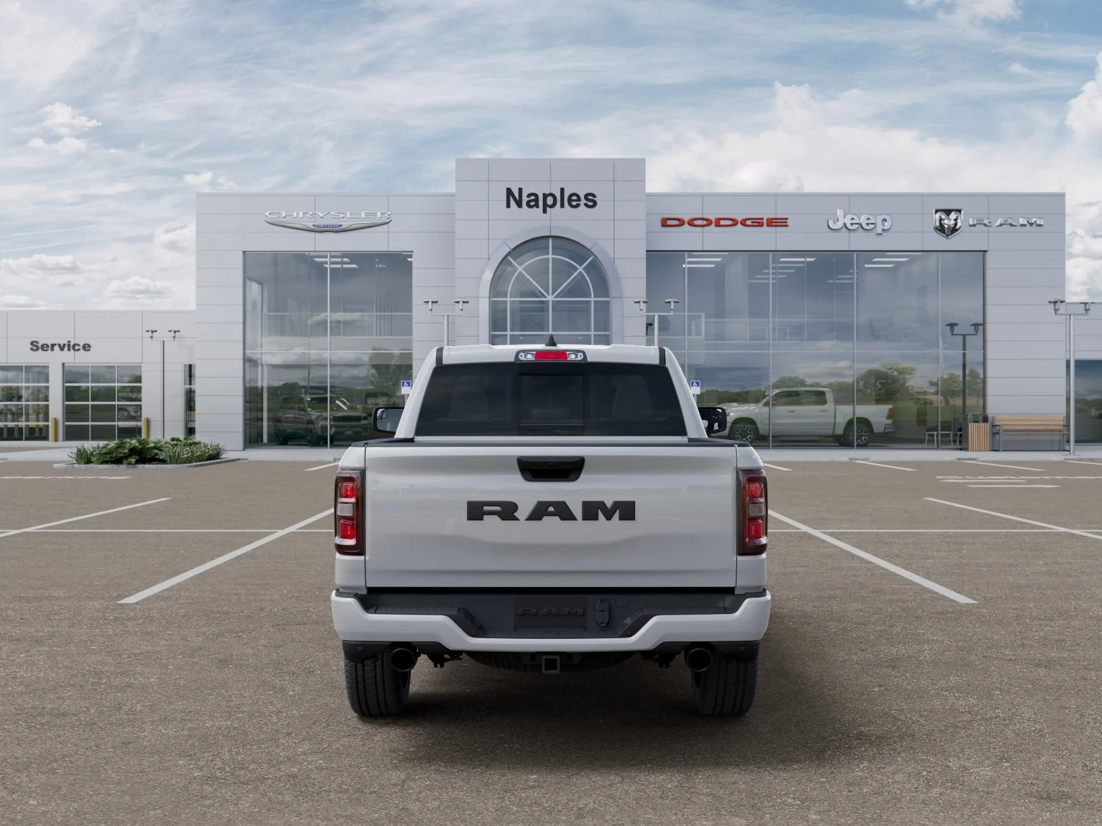 New 2026 Bright White Clear-Coat Exterior Paint RAM Express image 7