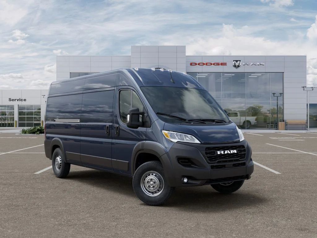 New 2026 Forged Blue Metallic Exterior Paint RAM High Roof image 6