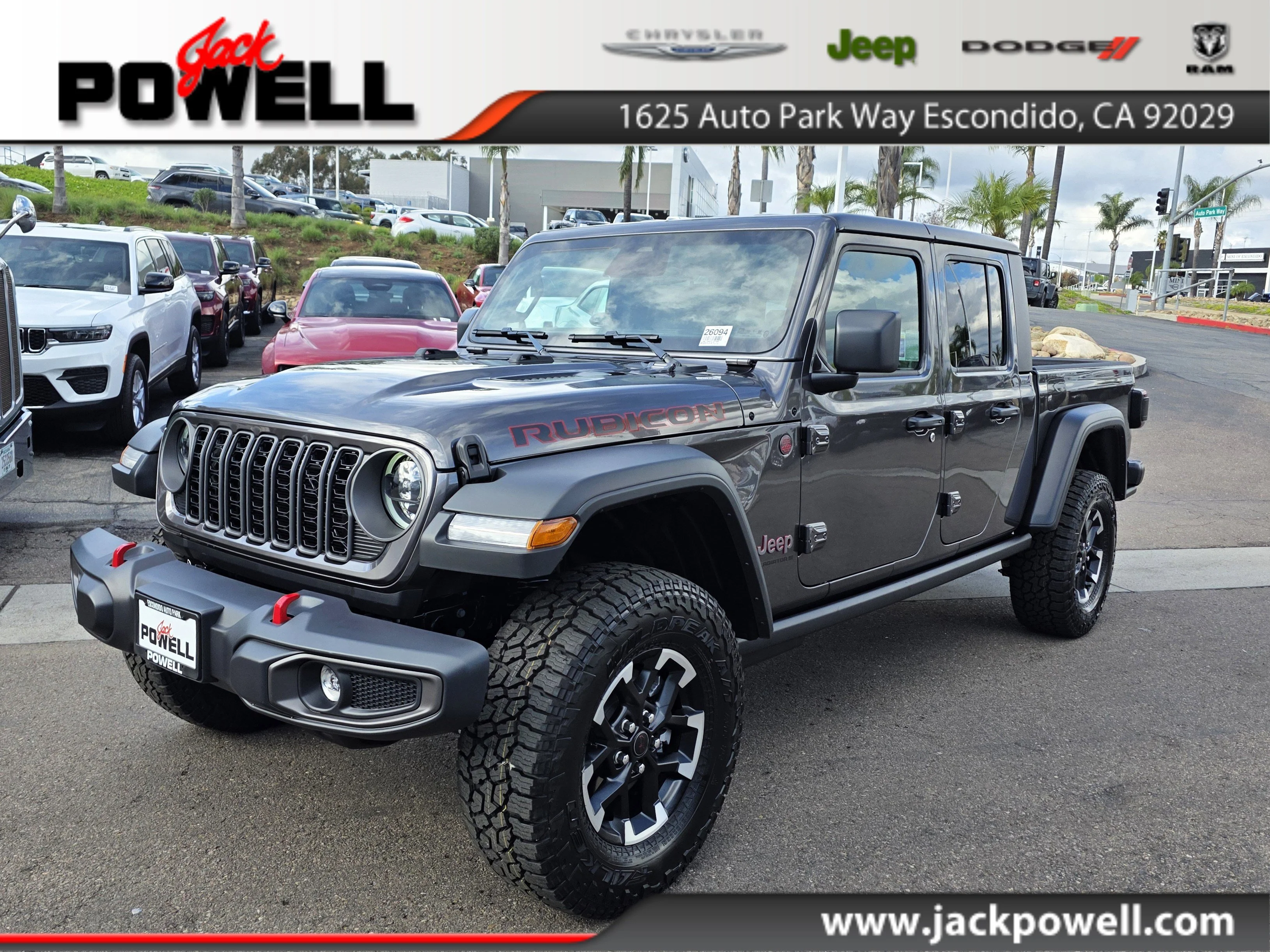 New 2026 Crystal Metallic Jeep Rubicon image 1