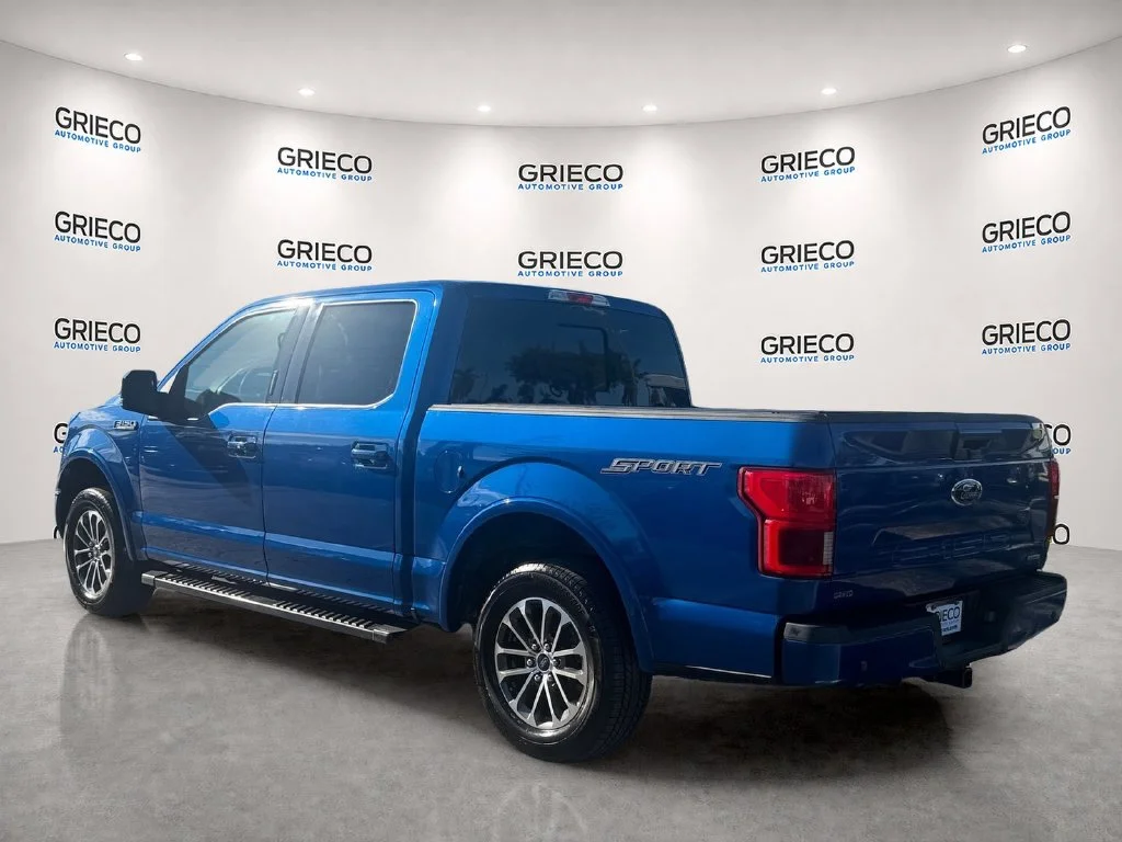 Used 2018 Blue Ford Lariat image 5