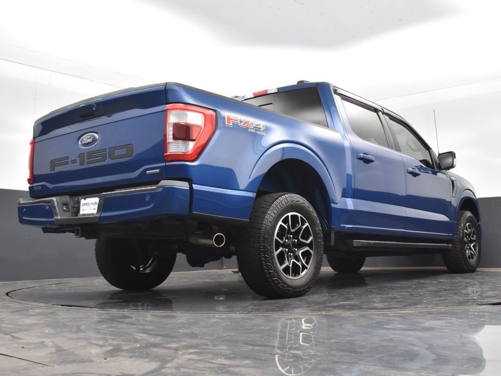 Used 2022 Blue Ford Lariat image 21